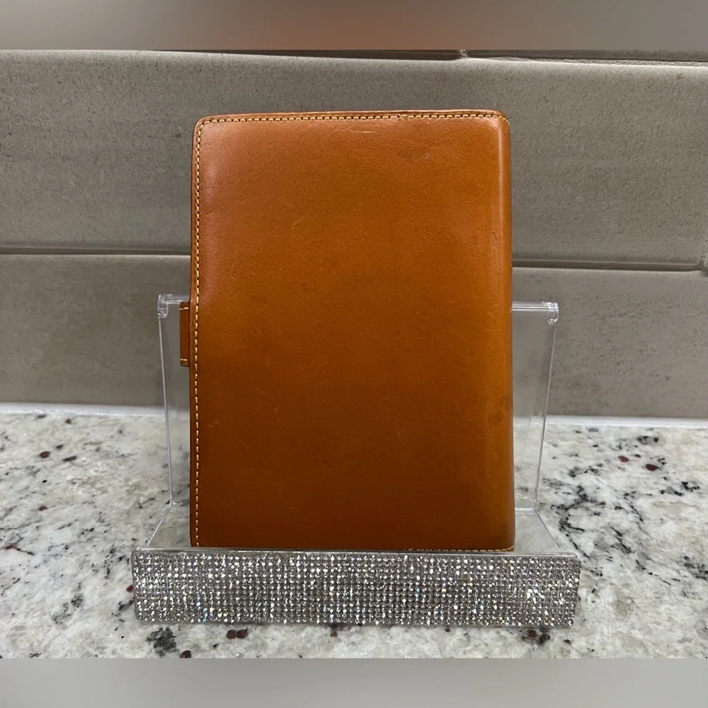 Louis Vuitton Rare Limited Vachetta Nomade Leather Small Ring Agenda PM with COA